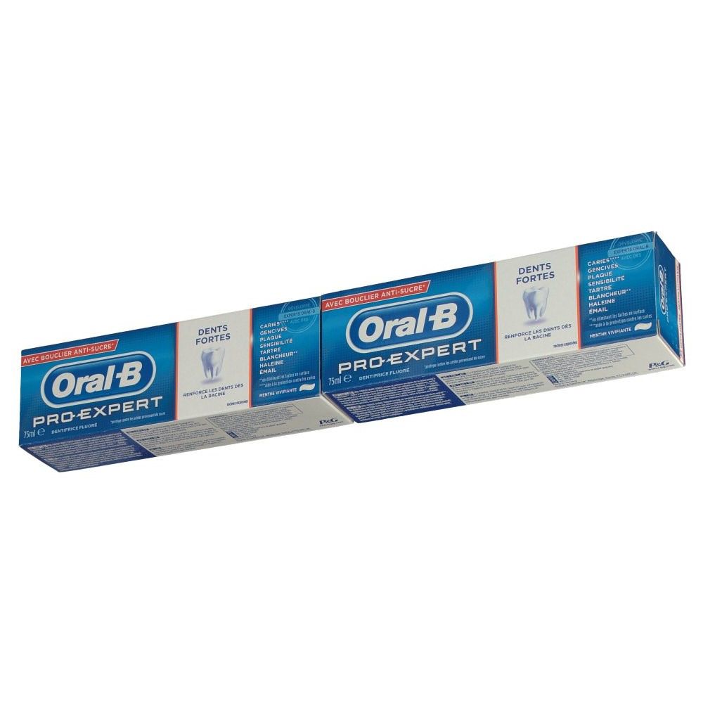 Oral B Tandpasta Pro Expert Strong Teeth 2de Aan -50%