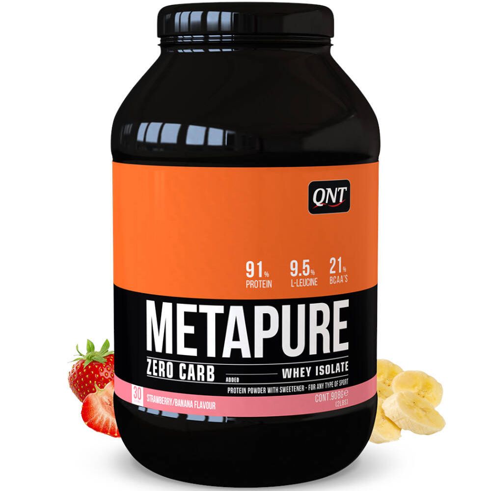 QNT Metapure Zero Carb Fraise - Banane