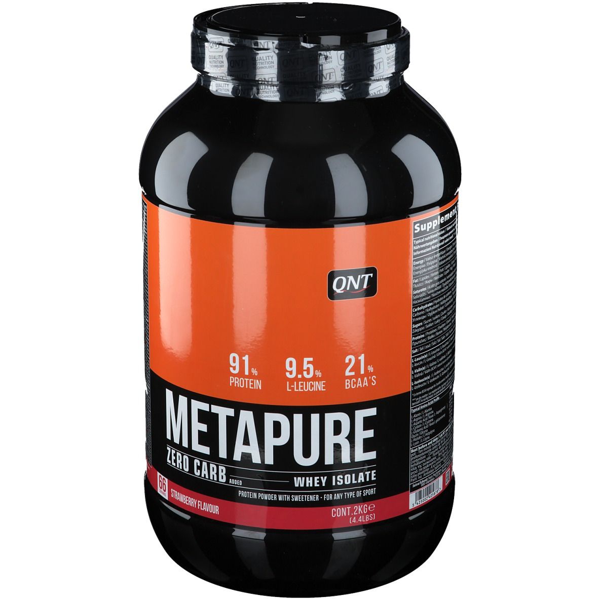 QNT Metapure Zero Carb Fraise