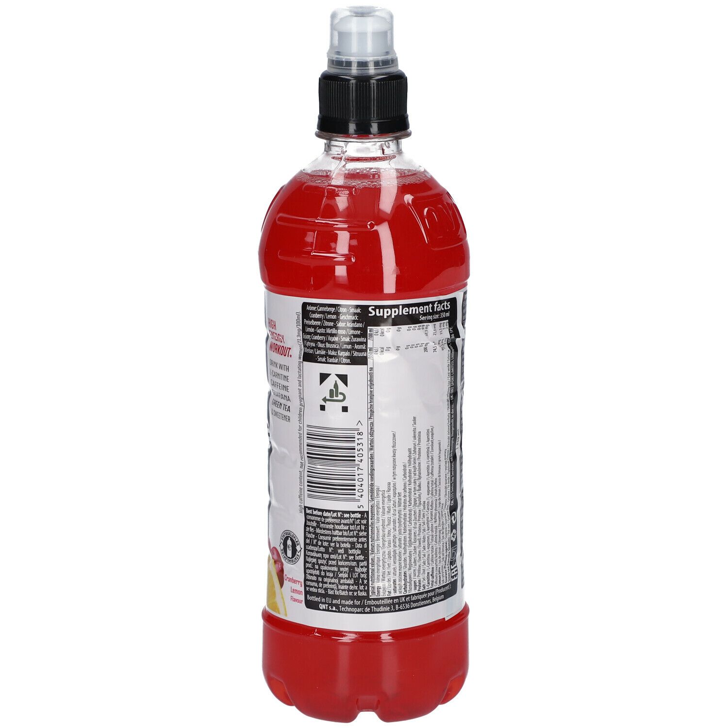 QNT Thermo Booster Cranberry - Lemon