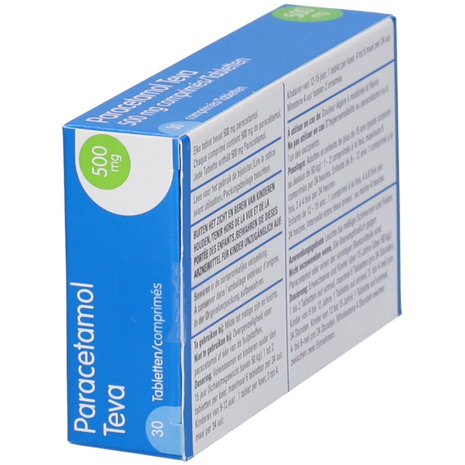 Paracetamol Teva 500mg