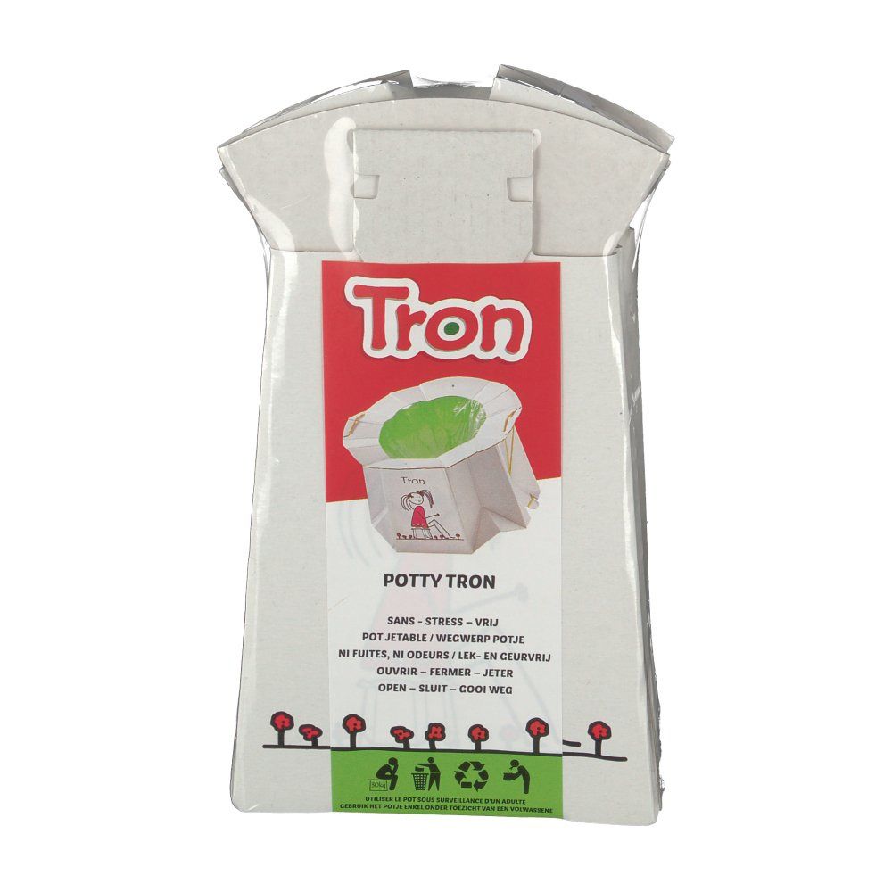 PottyTron Wegwerp Potje