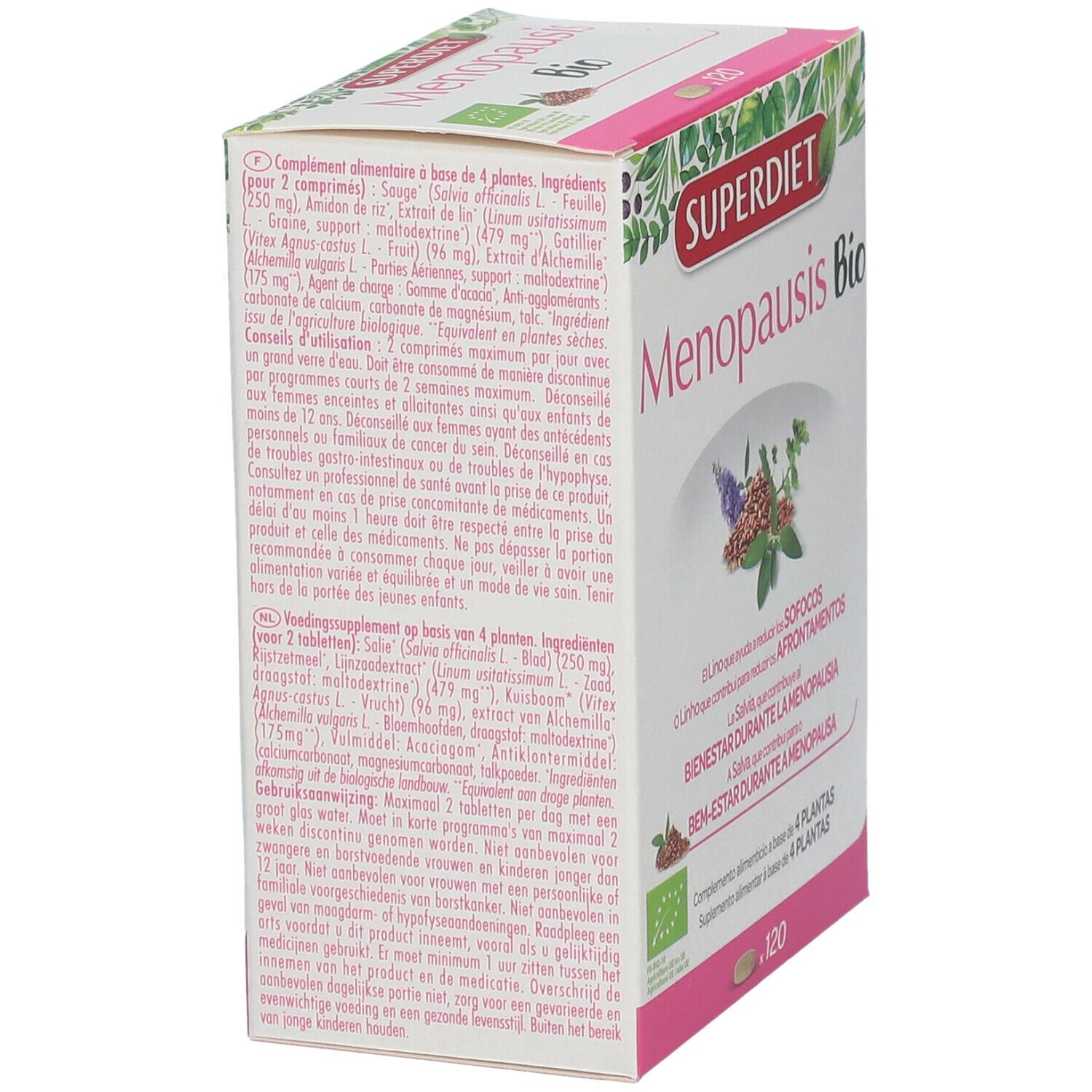 Super Diet Phytofemme Sauge Ménopause Bio
