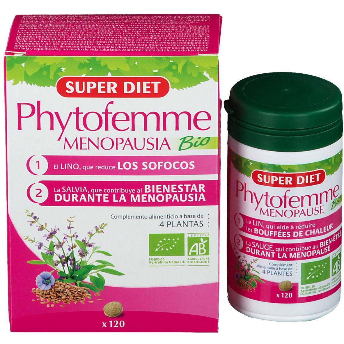 Super Diet Phytofemme Sauge Ménopause Bio