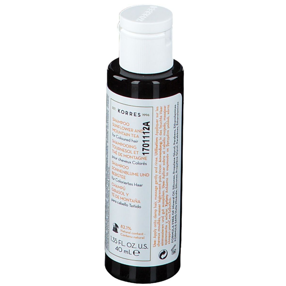 Korres KH Shampoing Tournesol & Thé De Montagne