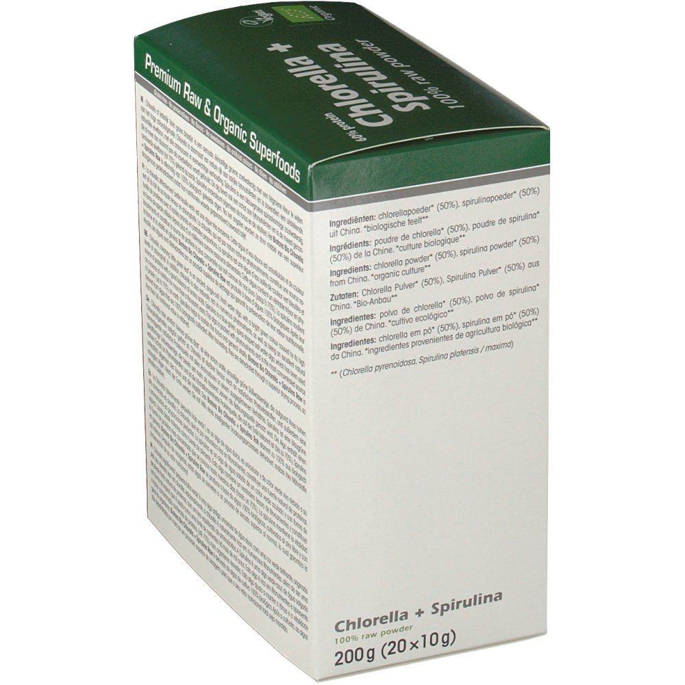 Biotona Bio Chlorella + Spiruline Raw