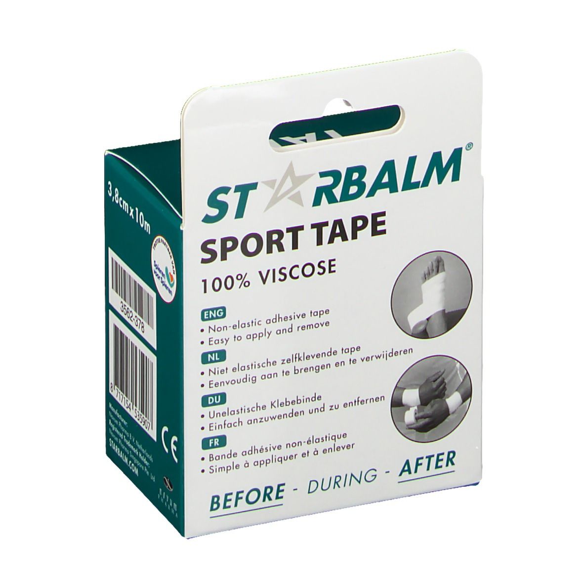 STARBALM Sport Tape 3,8 cm x 10 m