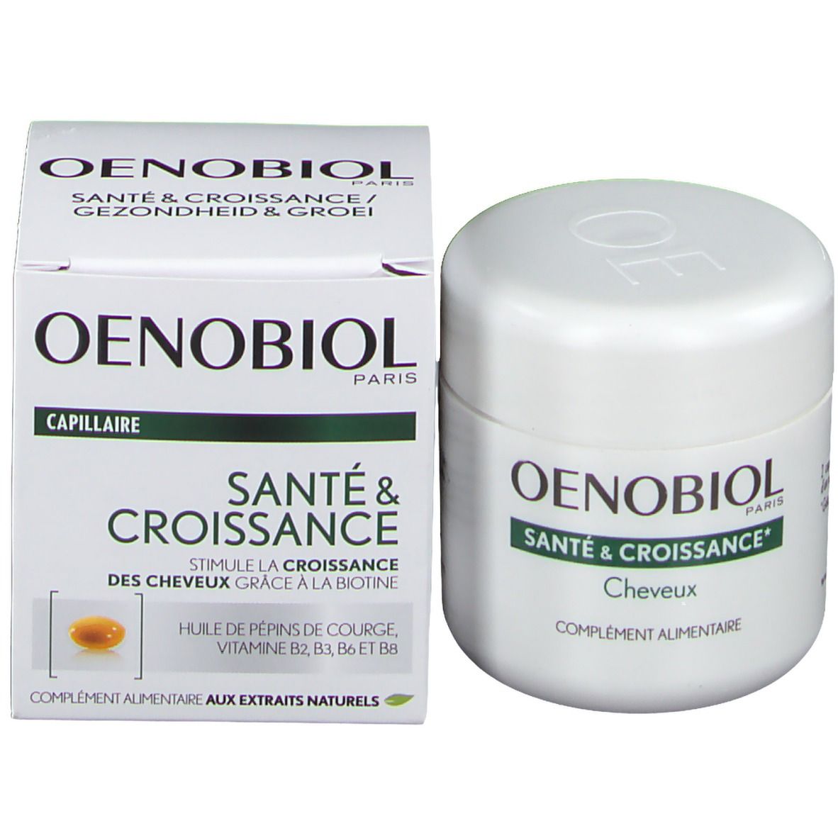 Oenobiol Capillaire Santé & Croissance des Cheveux