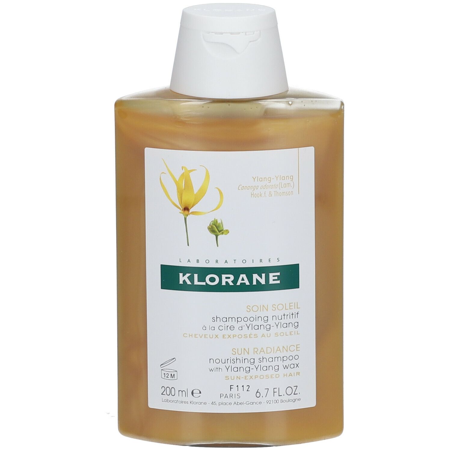 Klorane Zonnegloed Voedende Shampoo Ylang-Ylang