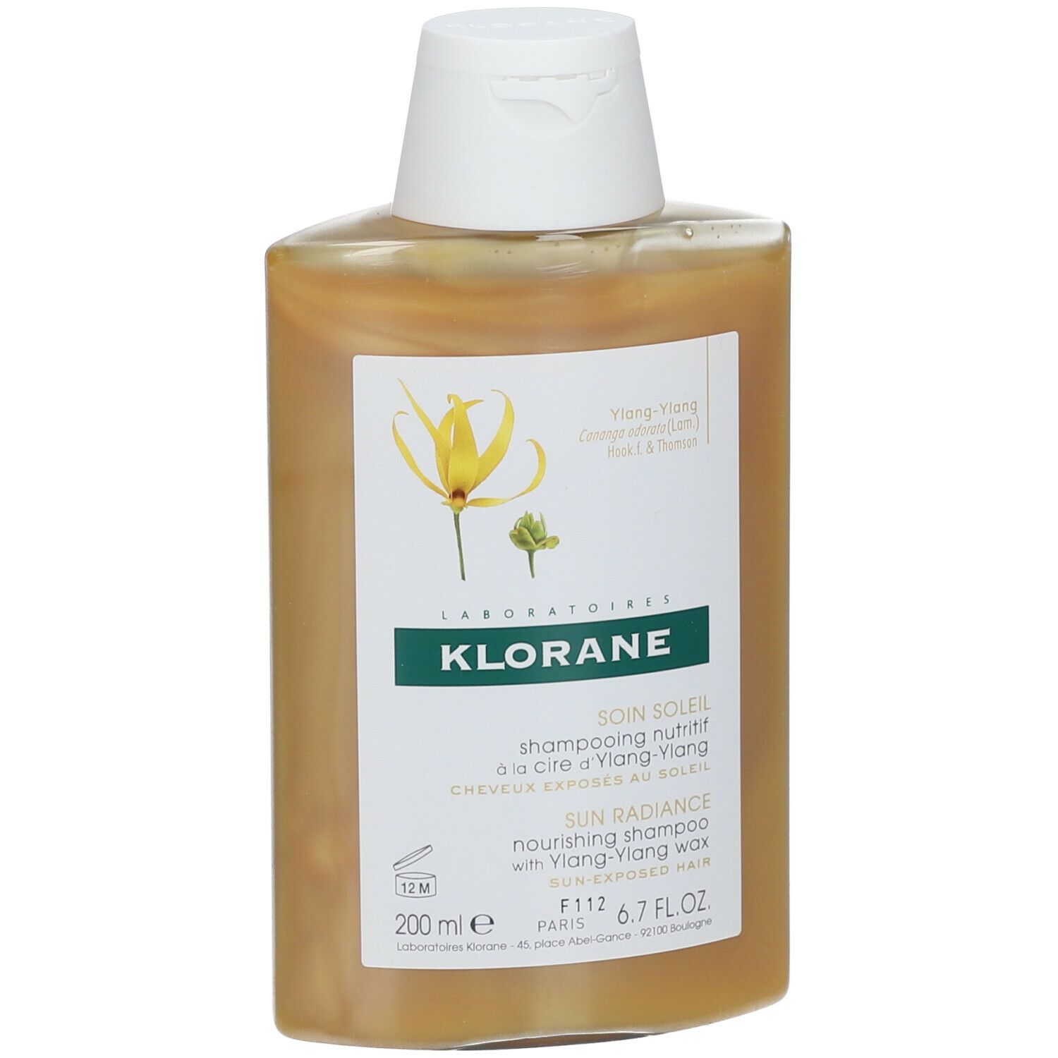 Klorane Zonnegloed Voedende Shampoo Ylang-Ylang