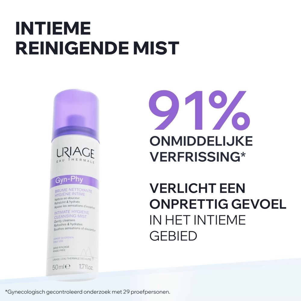 Uriage Gyn-Phy Intieme reinigingsmist, 50ml.