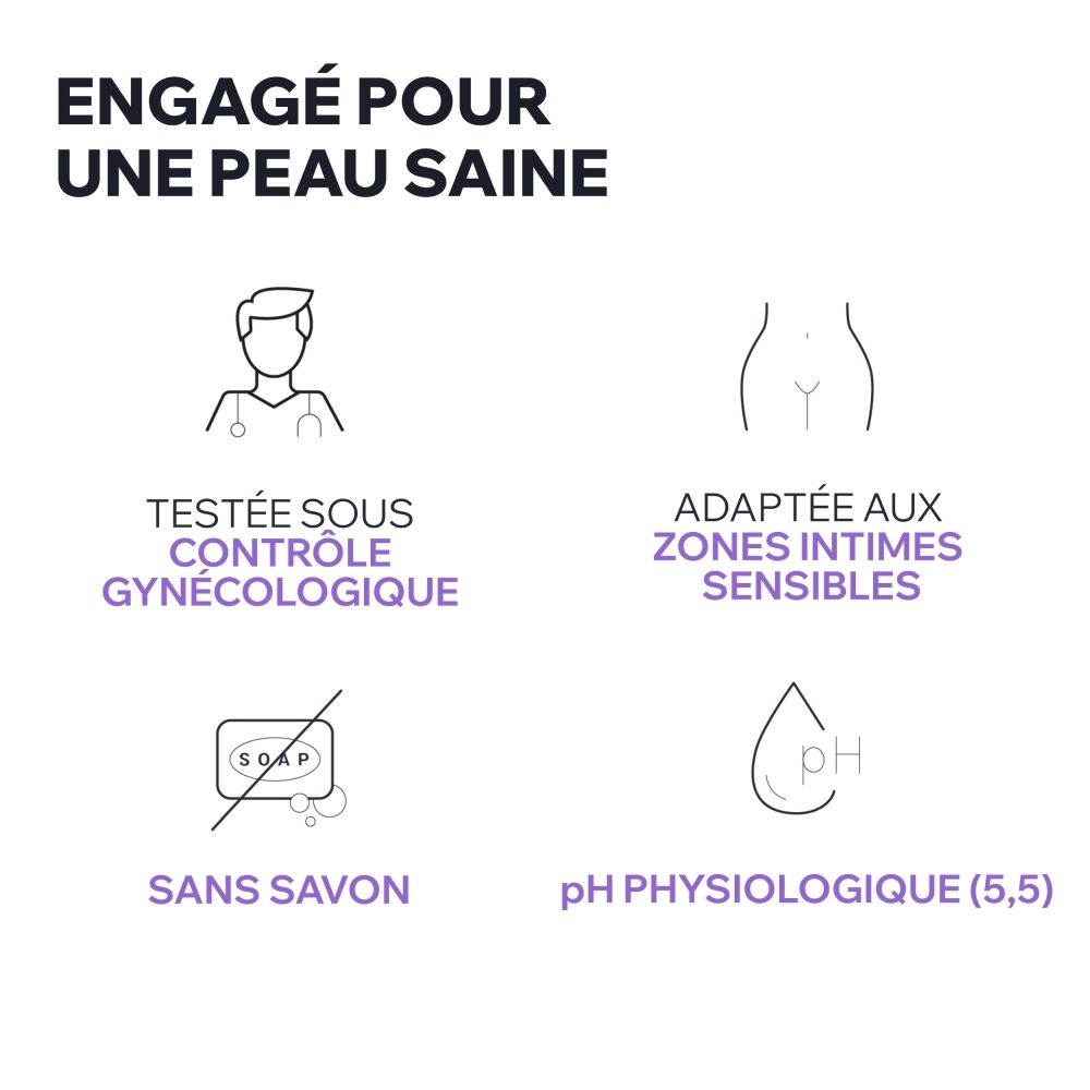 Uriage Gyn-Phy Brume nettoyante hygiène intime, 50ml.
