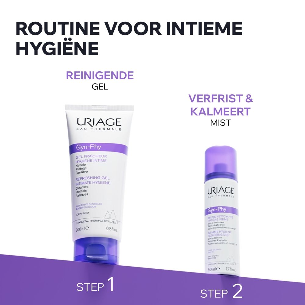 Uriage Gyn-Phy Intieme reinigingsmist, 50ml.