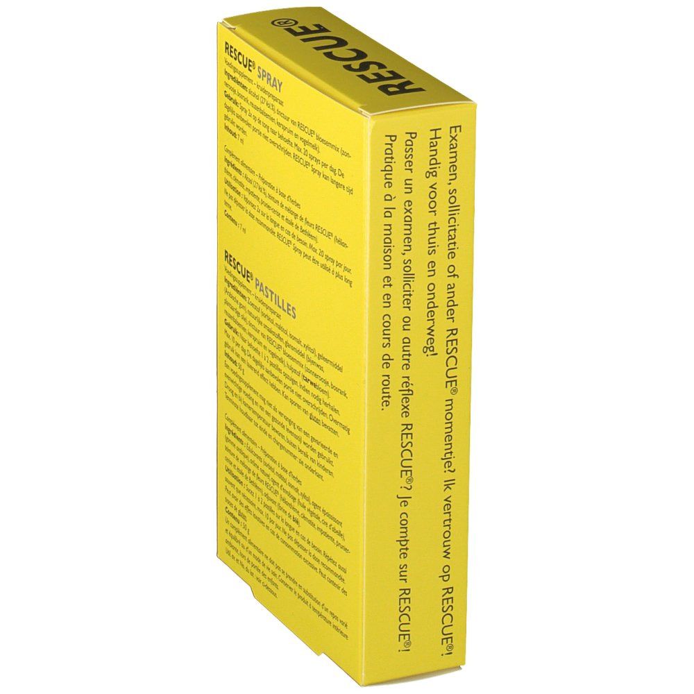 Bach Bloesem Rescue Spray 7ml + Rescue Pastilles 50g Pack Promo