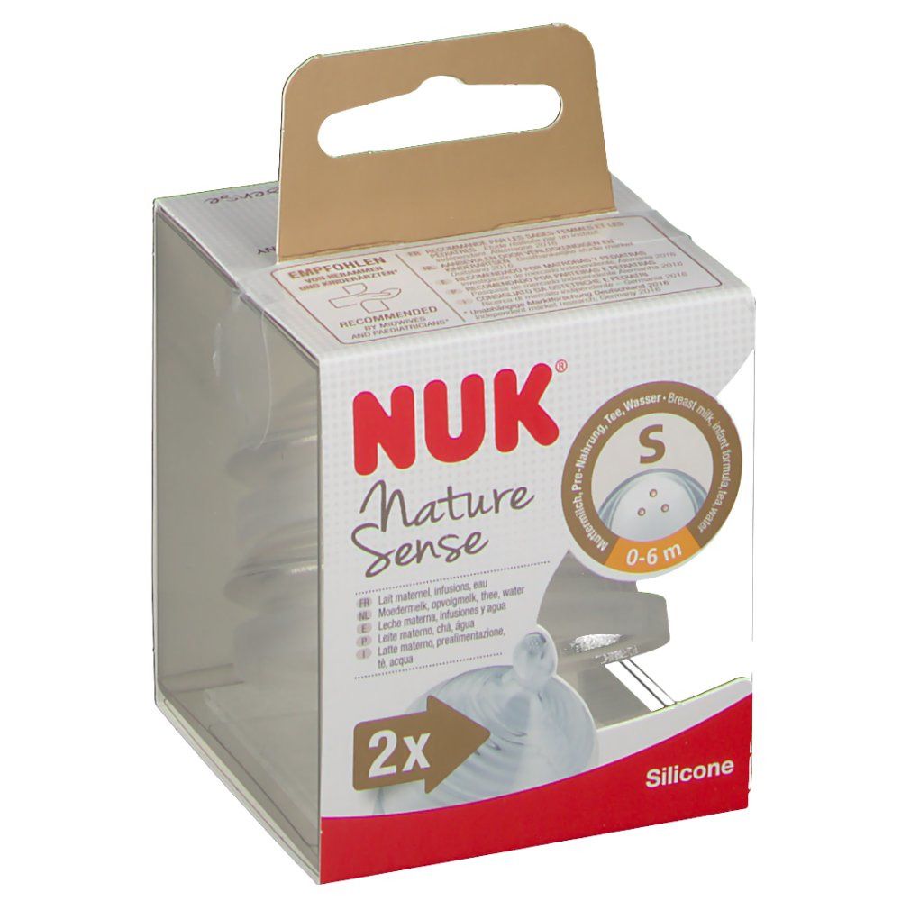 NUK Zuigspeen Nature Sense Small 1
