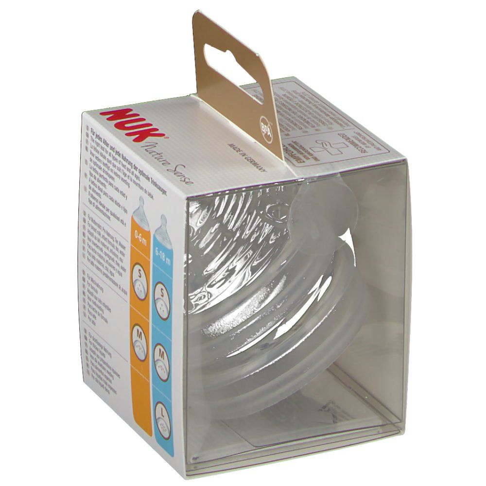 NUK Zuigspeen Nature Sense Small 1