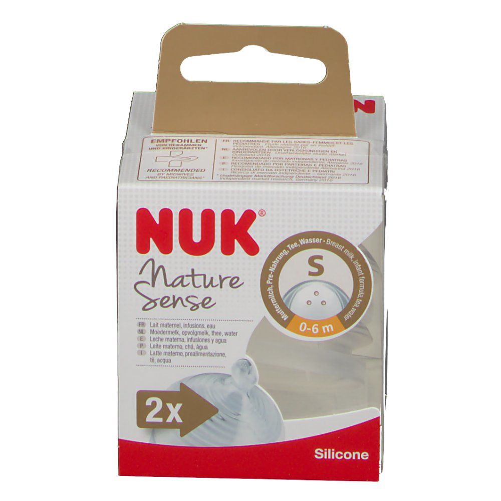 NUK Zuigspeen Nature Sense Small 1
