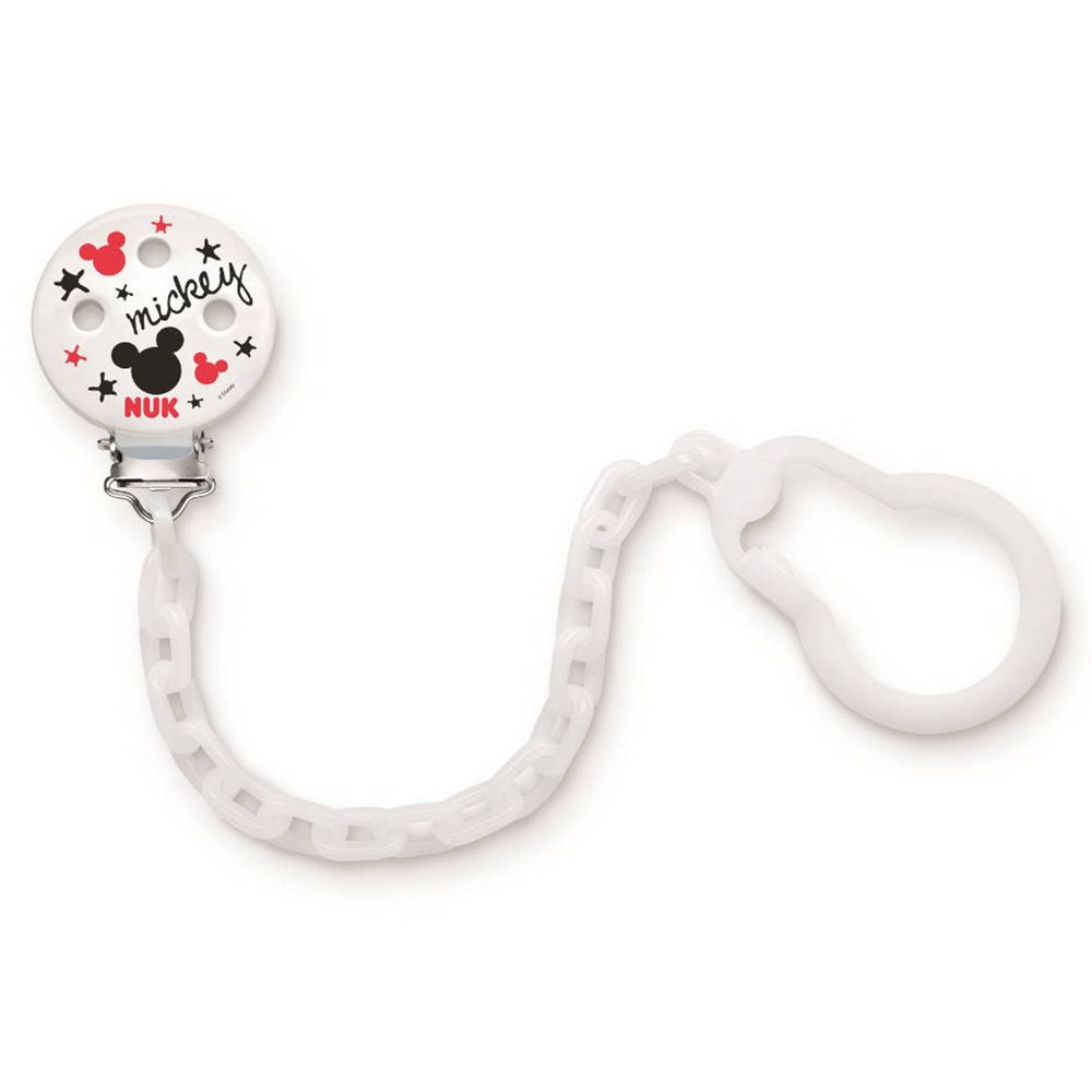 NUK Chaîne de Sucette Mickey Mouse