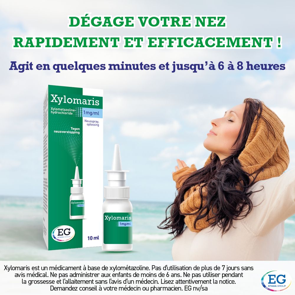 Xylomaris Spray Nasal 1 mg/ml | Rhume & Nez qui coule