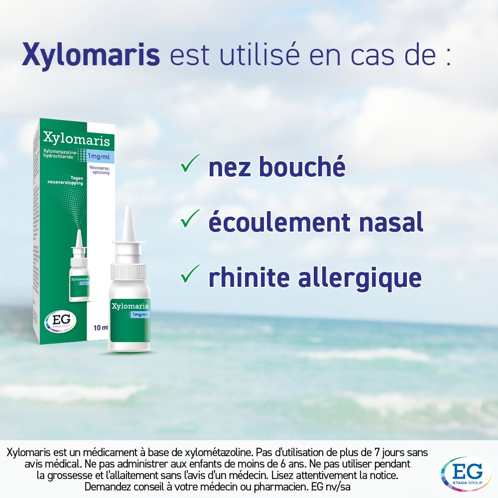 Xylomaris Spray Nasal 1 mg/ml | Rhume & Nez qui coule