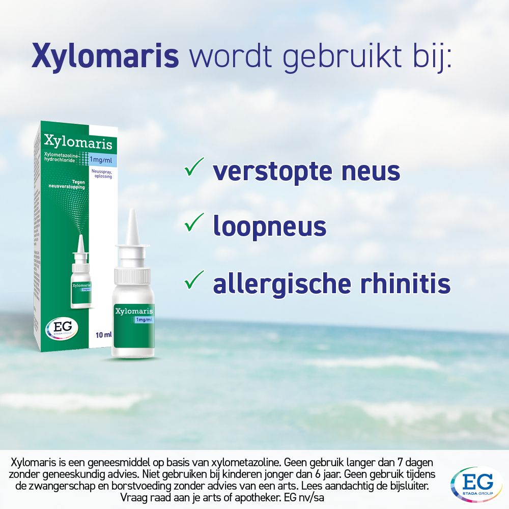 Xylomaris Neusspray EG 1 mg/ml | Verkoudheid & Loopneus