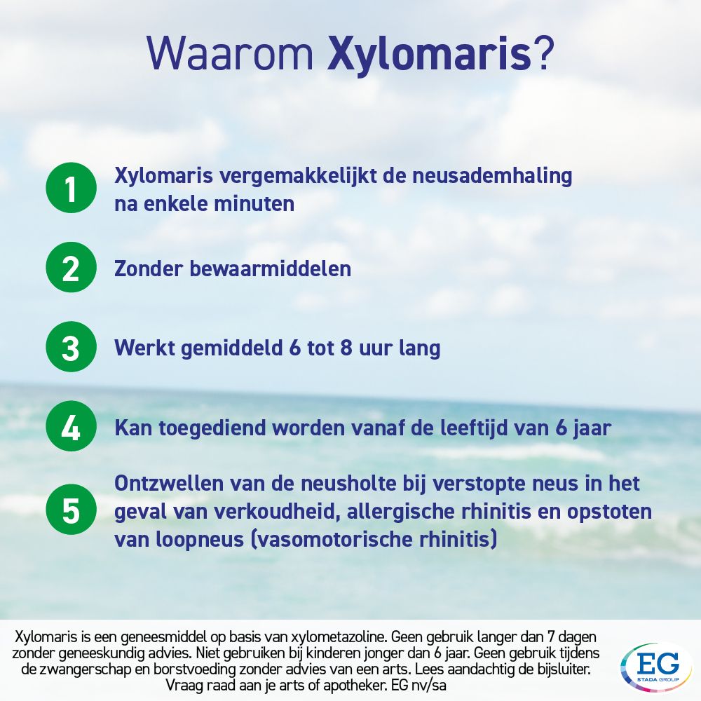 Xylomaris Neusspray EG 1 mg/ml | Verkoudheid & Loopneus