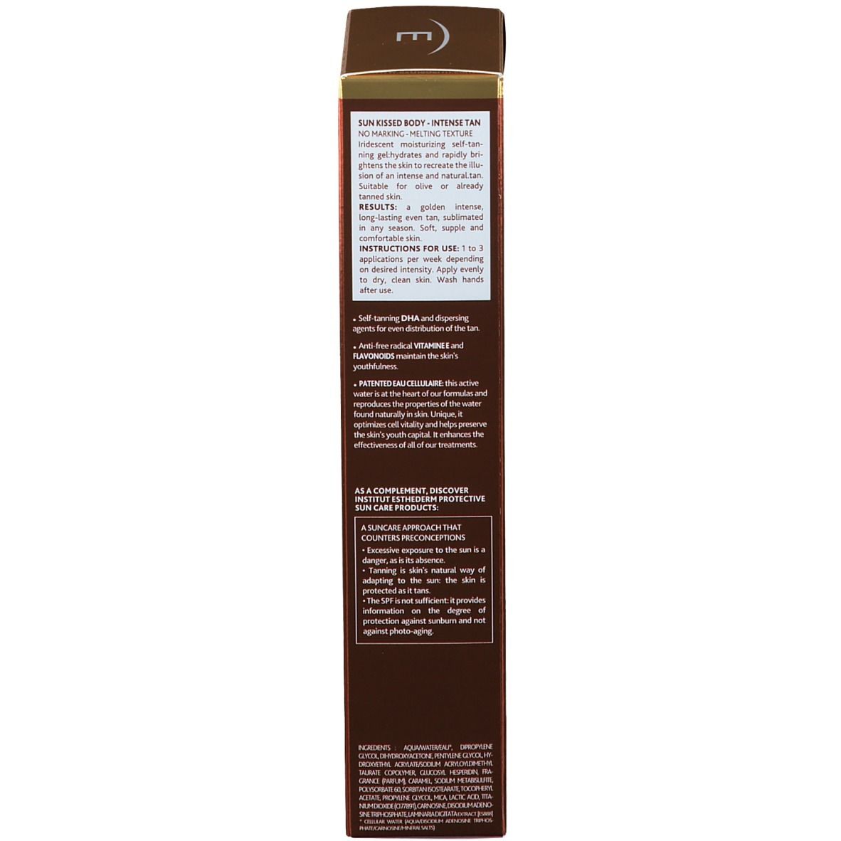 Institut Esthederm Self-tanning Body Gel Intense