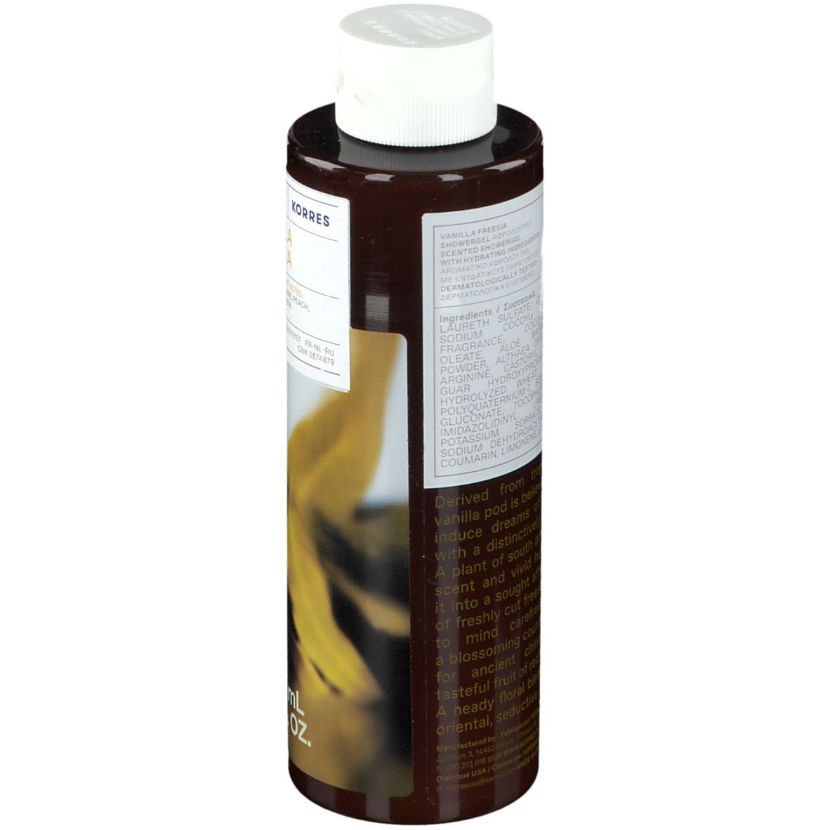 Korres Vanilla Freesia Shower Gel