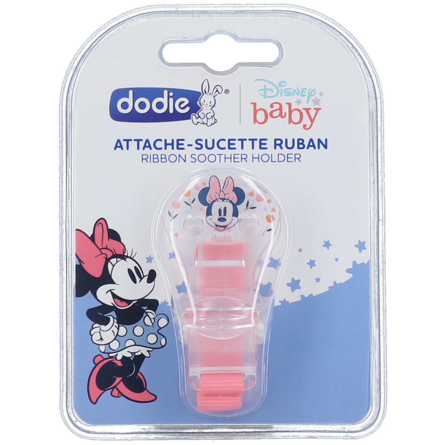 Dodie® Ruban Fopspeenlint Minnie