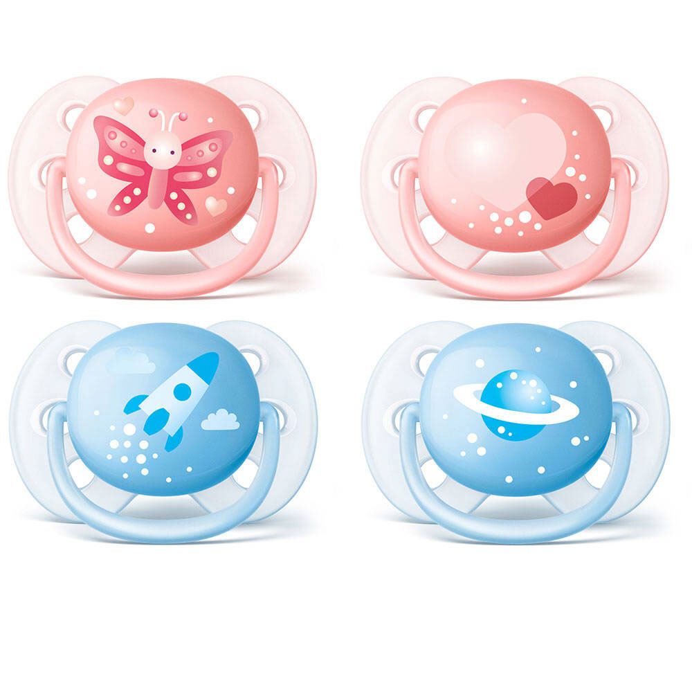 Avent Fopspeen Soft Space & Love Mix 0Maand+ SCF222/21