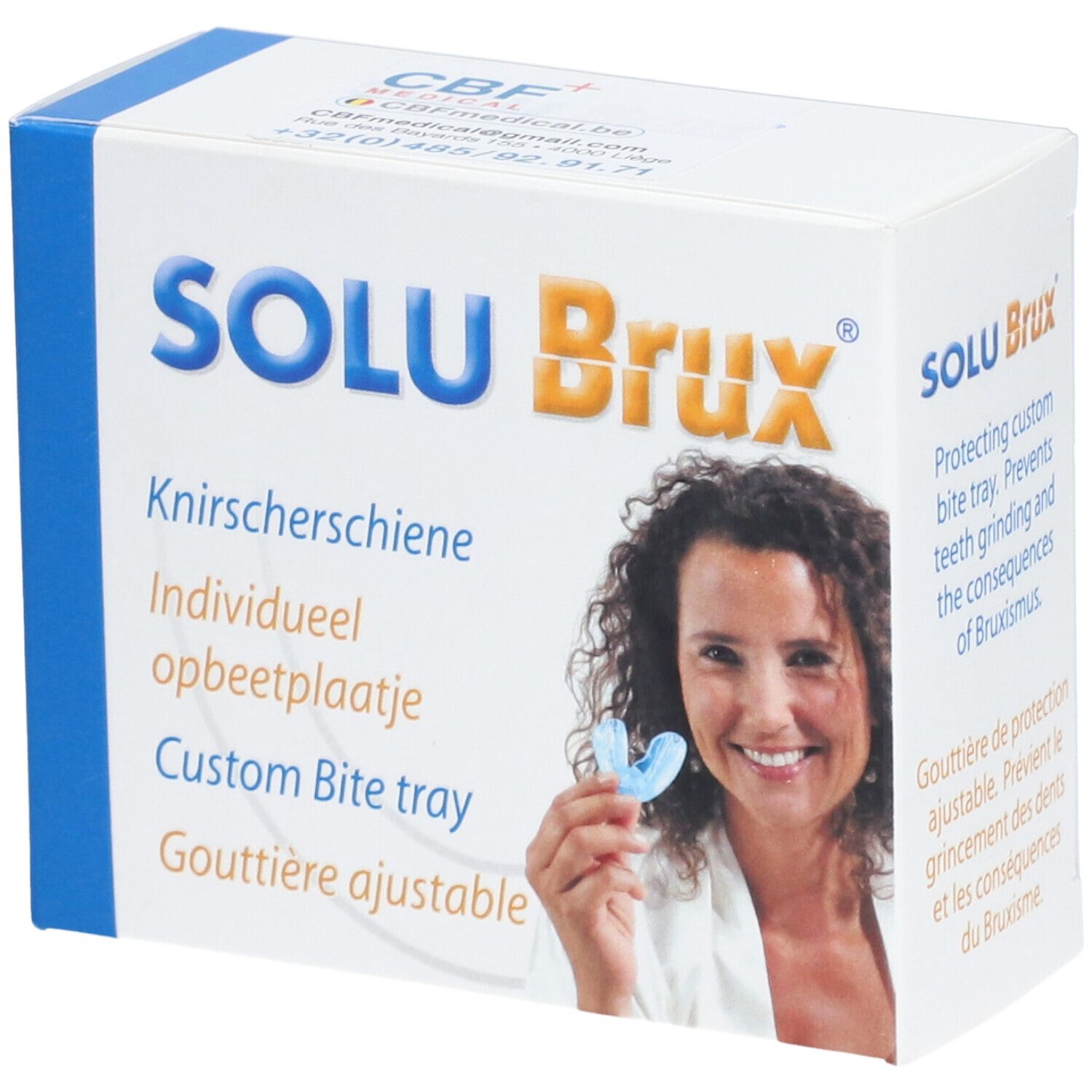 Solu Brux Biteguard Réglable Transparent