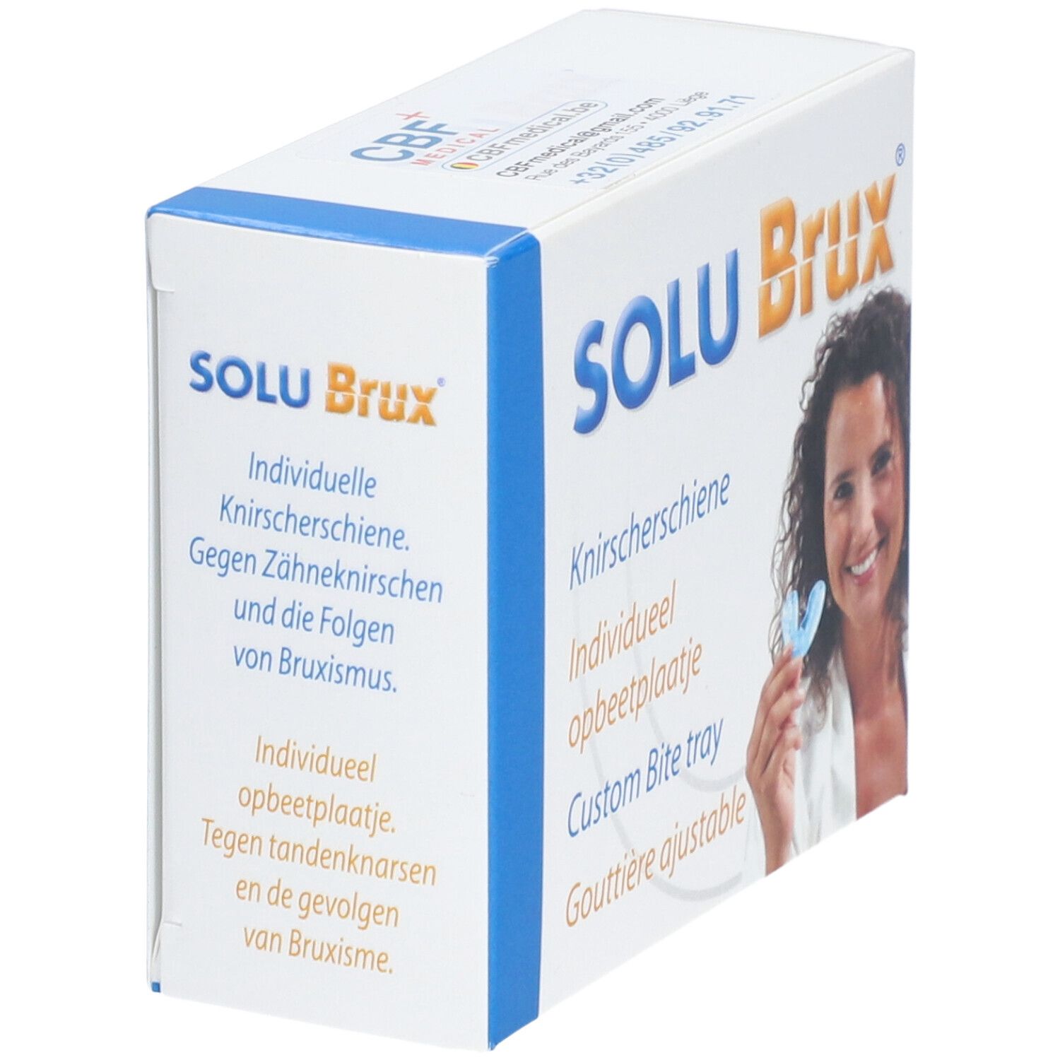 Solu Brux Biteguard Réglable Transparent