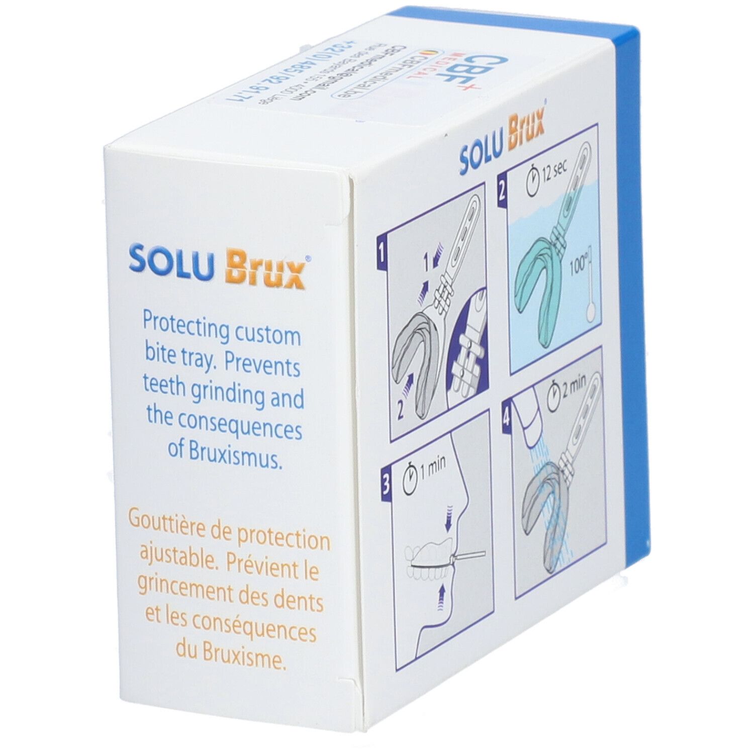 Solu Brux Biteguard Réglable Transparent