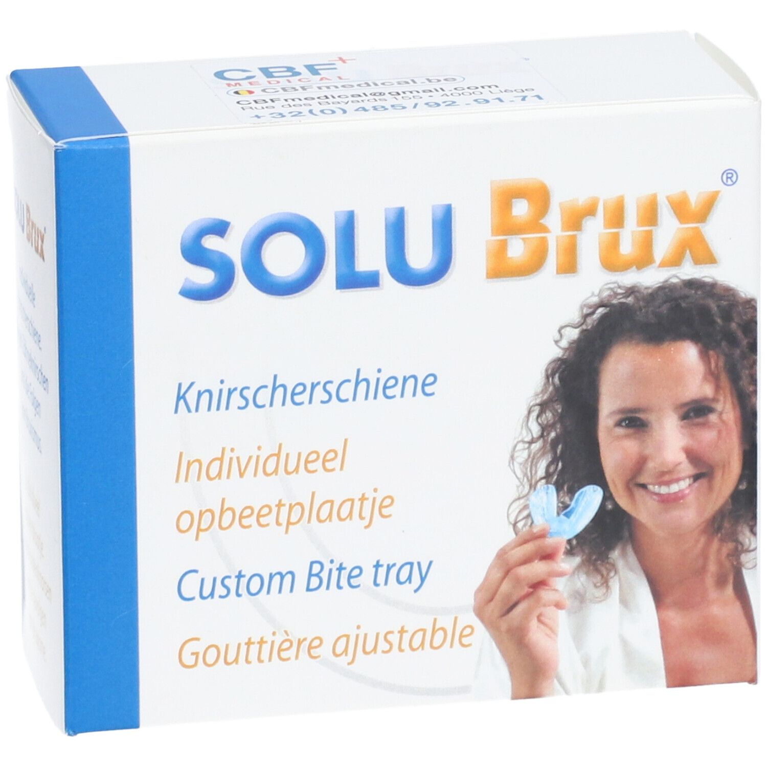 Solu Brux Biteguard Réglable Transparent