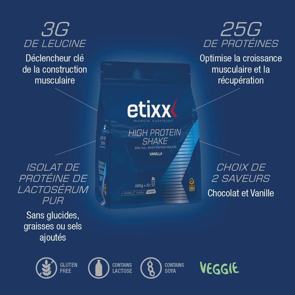 Etixx High Protein Shake Choco