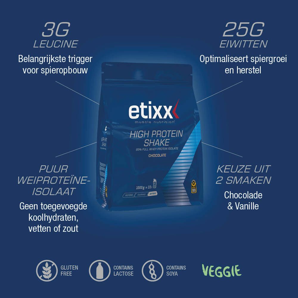 Etixx High Protein Shake Choco