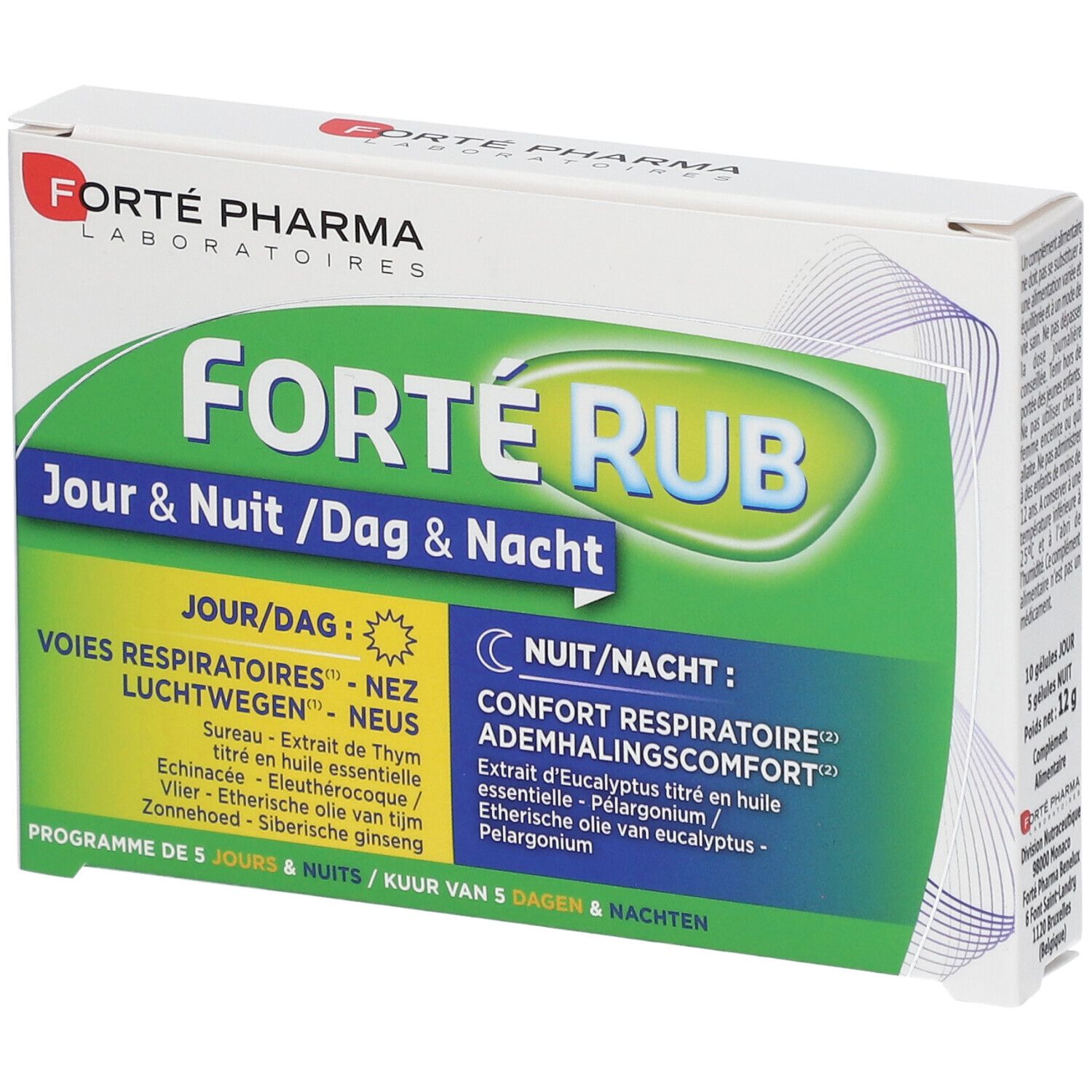 Forté Pharma Forté Rub Jour & Nuit