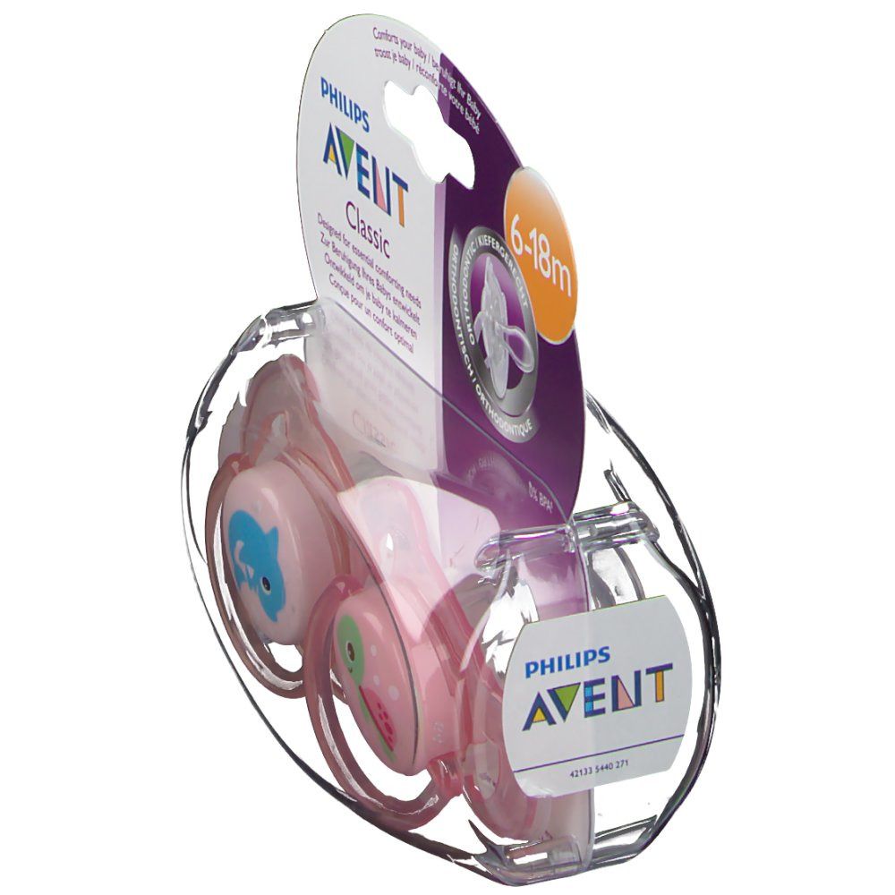 Avent Fopspeen Classic Adventures Sea 6-18 Maanden SCF169/34