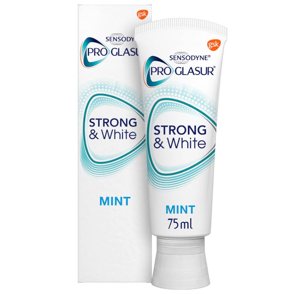 Sensodyne Proglasur Strong & White Tandpasta Mint