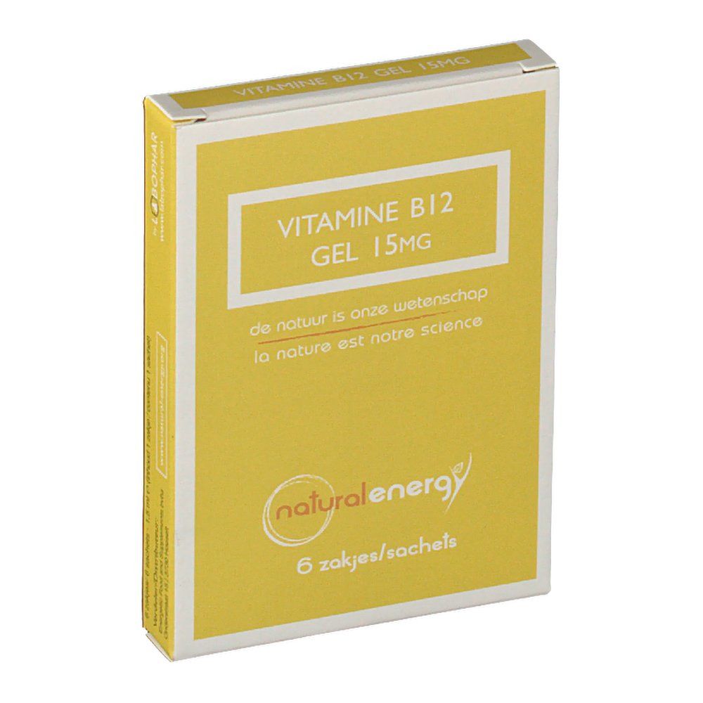 Natural Energy Vitamin B12 Gel 15mg
