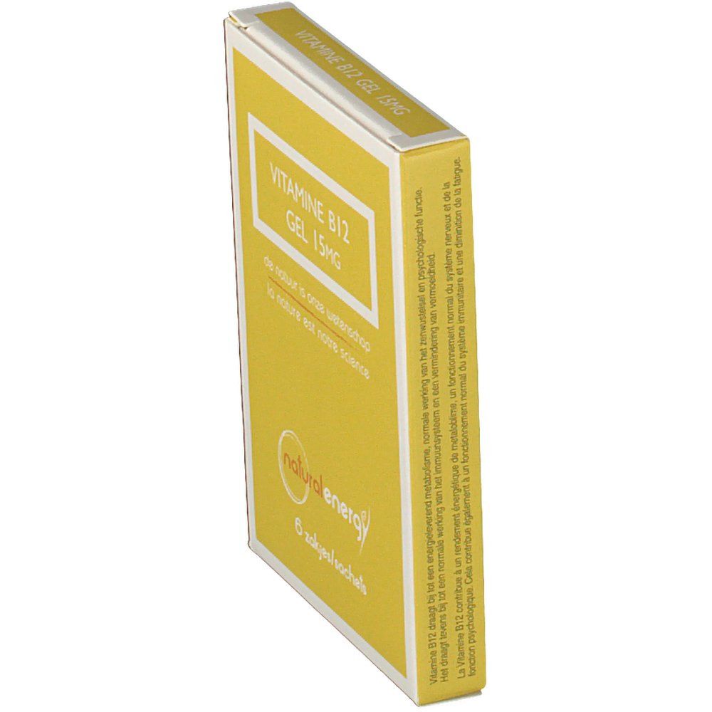 Natural Energy Vitamin B12 Gel 15mg