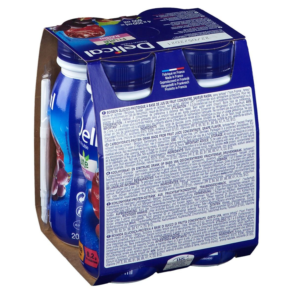 Delical Fruit Drink Grape