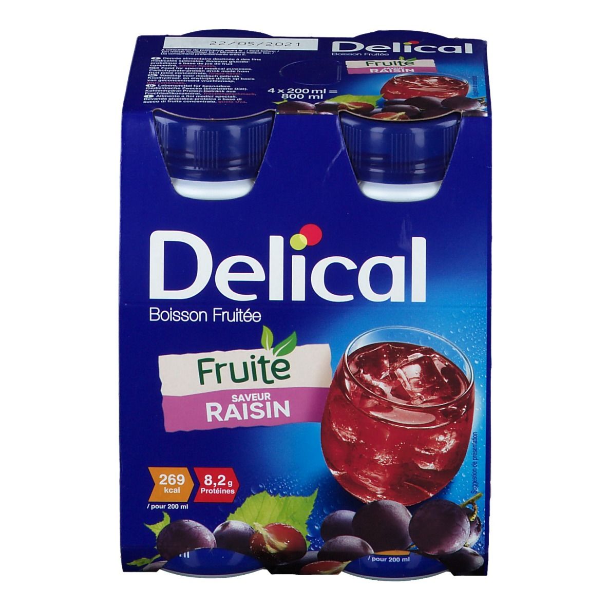 Delical Fruit Drink Grape