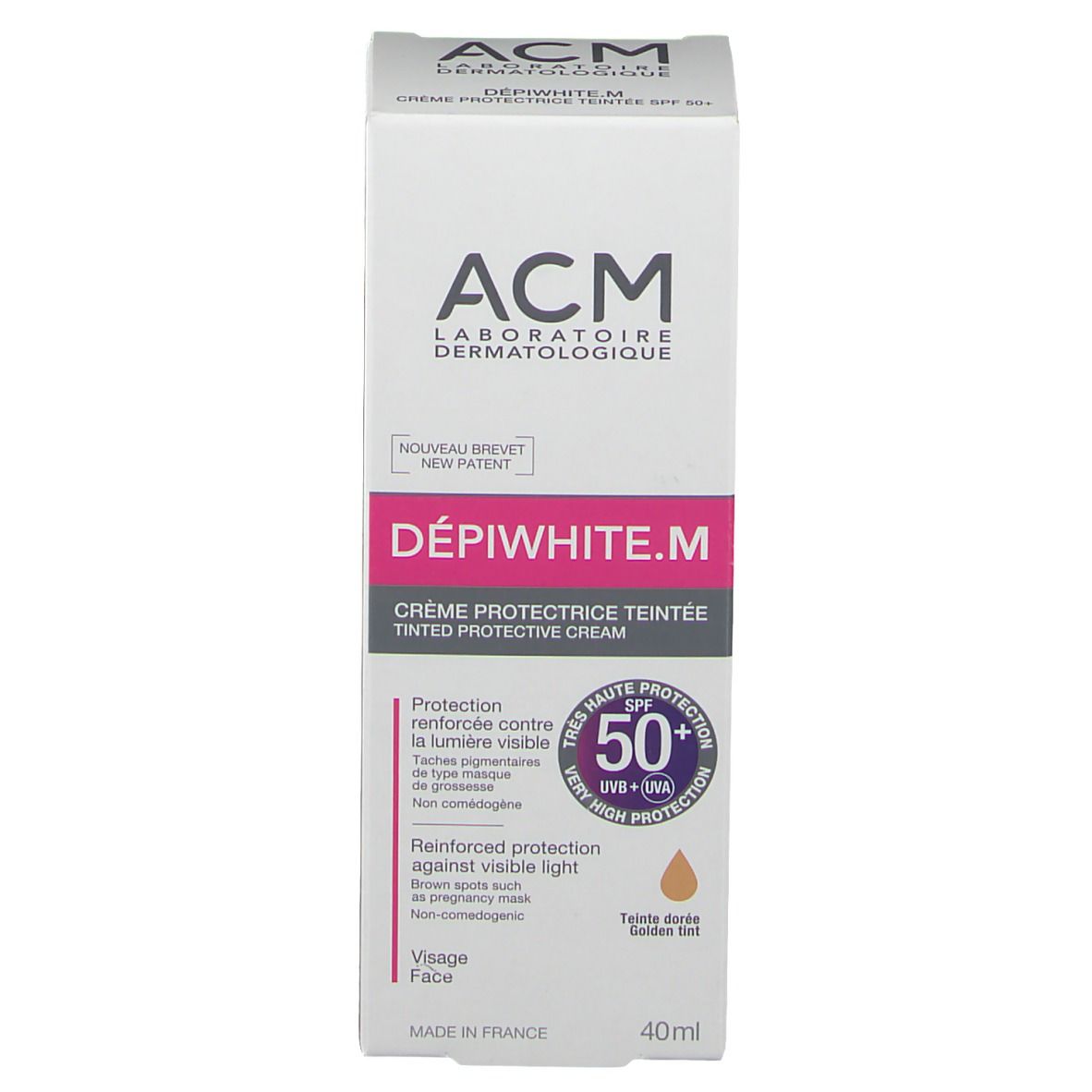 Depiwhite M Beschermende Getinte Crème SPF50+