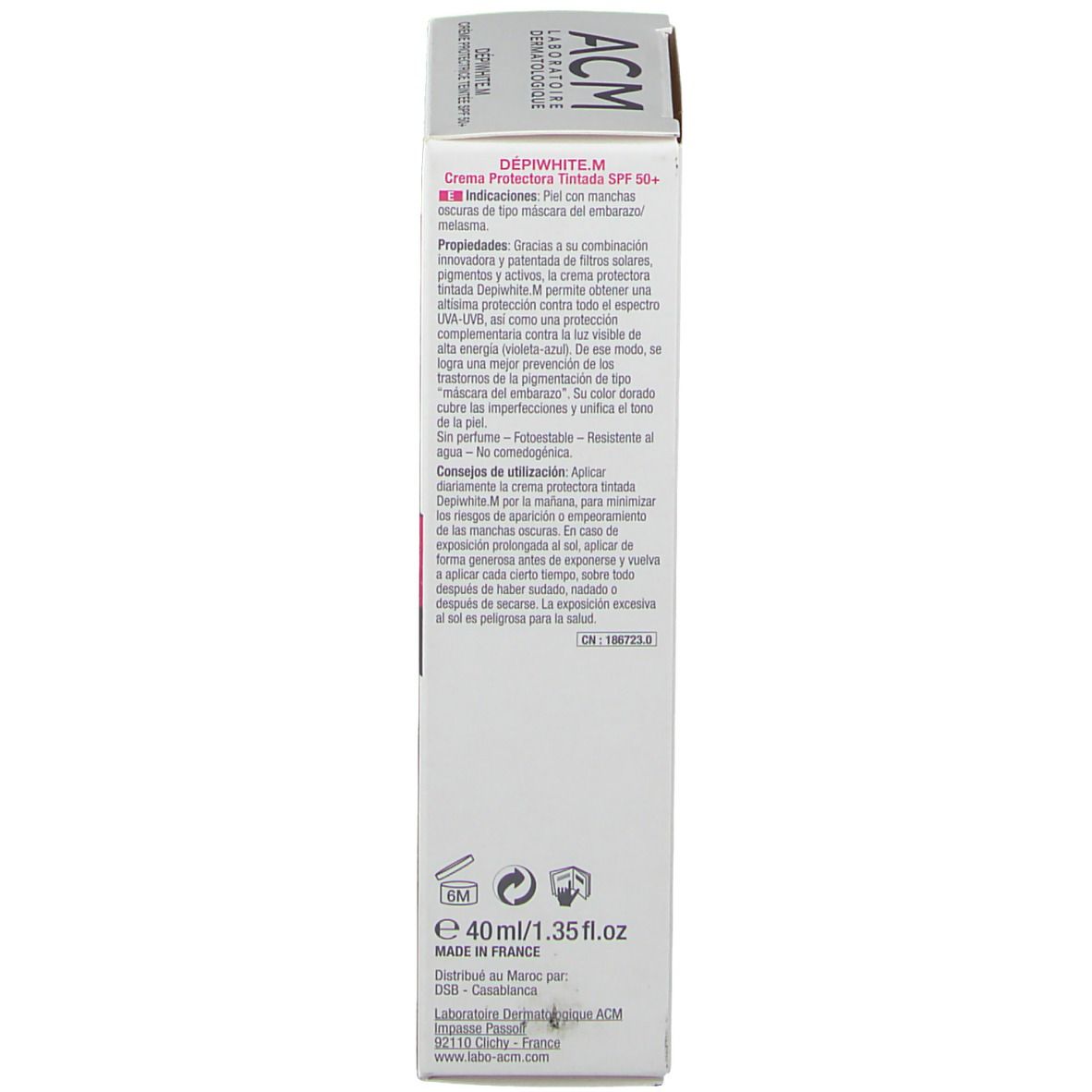 Depiwhite M Beschermende Getinte Crème SPF50+