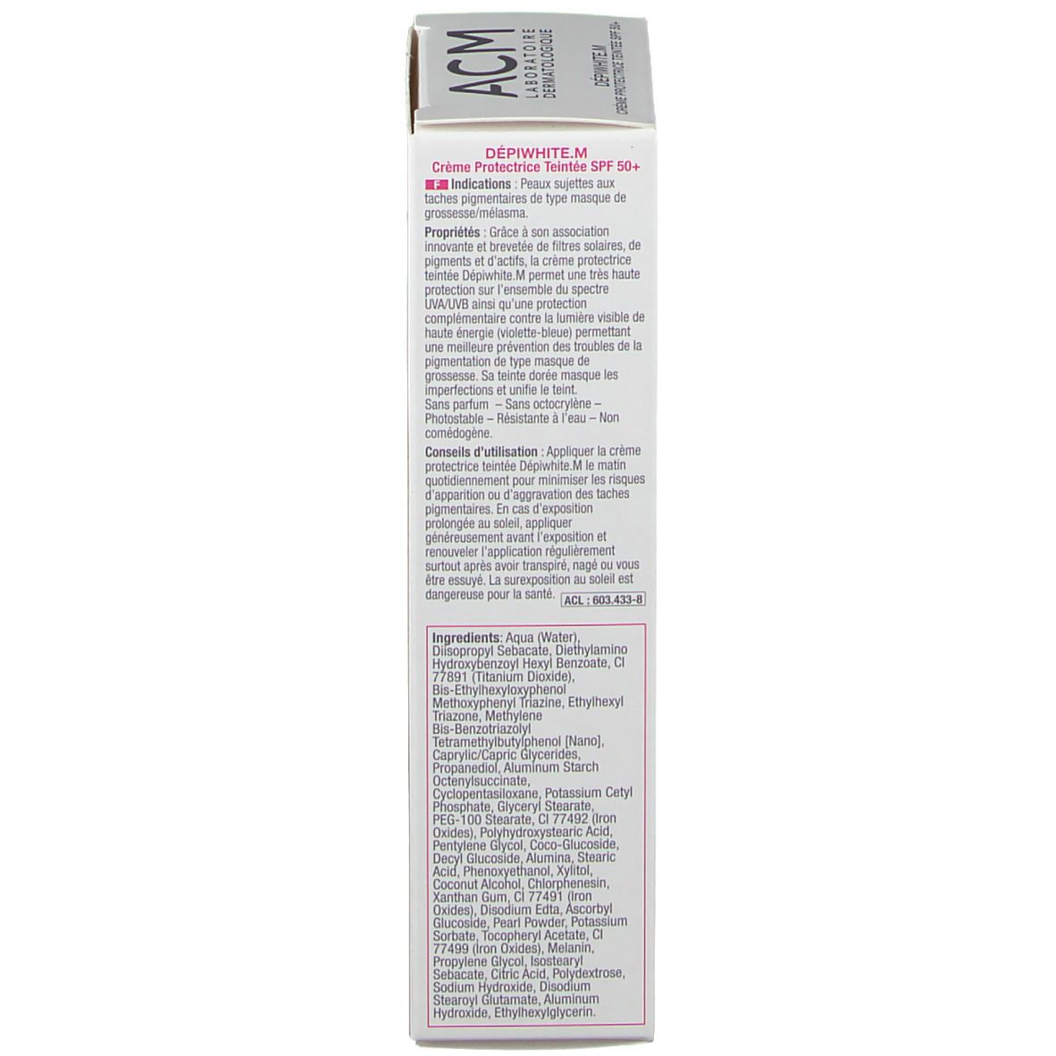 Depiwhite M Beschermende Getinte Crème SPF50+