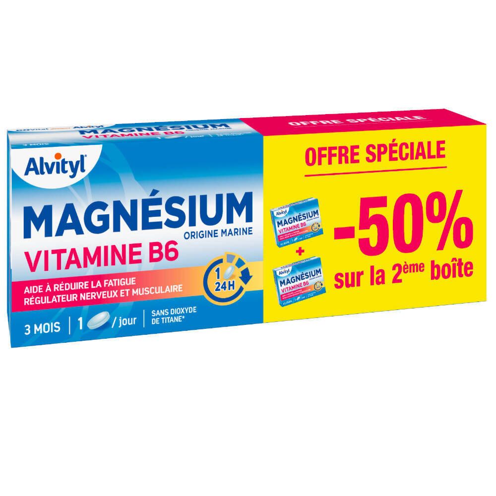 Alvityl Magnésium Vitamine B6 Duo 2nd At -50%