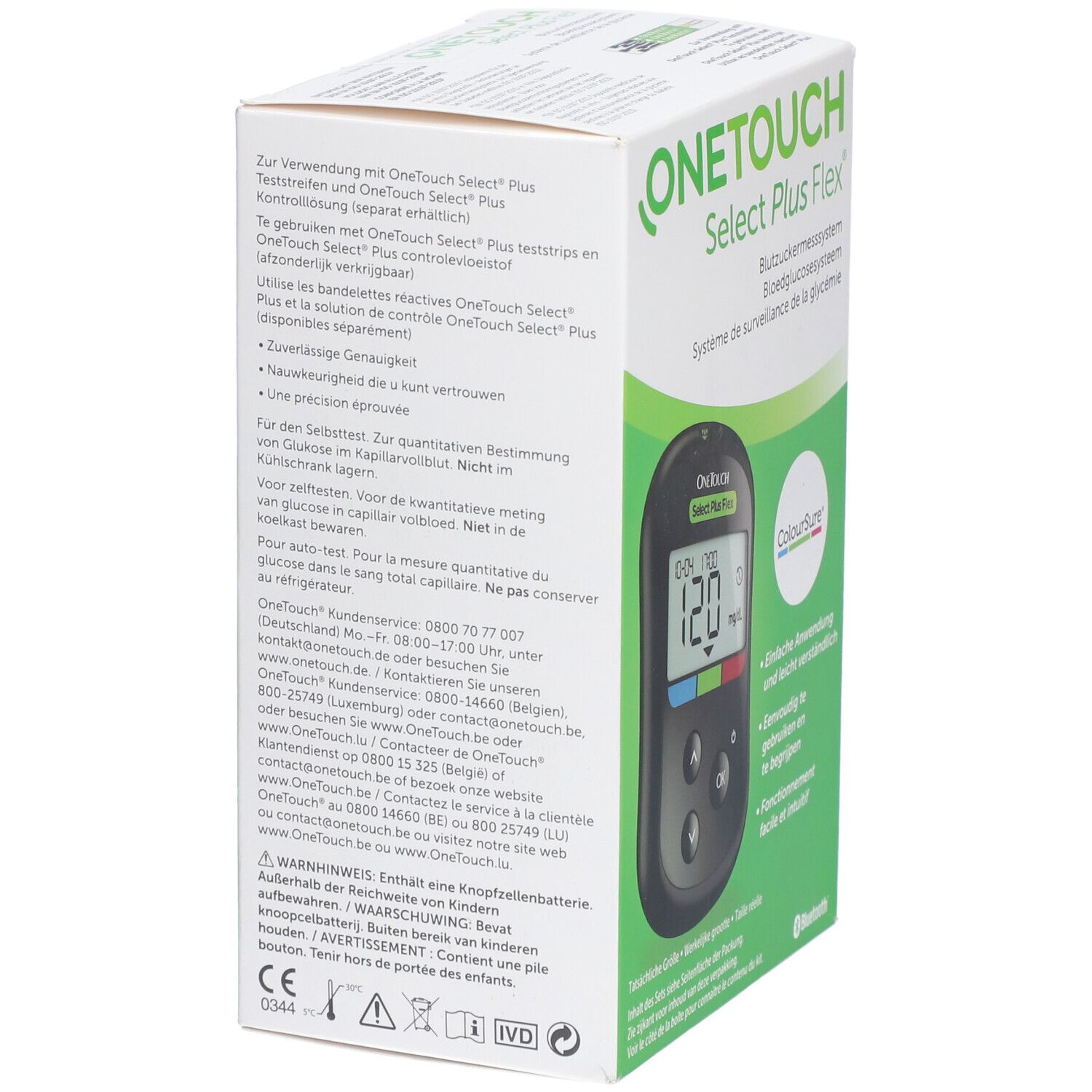One Touch Select Plus Flex Bloedglucosemeter