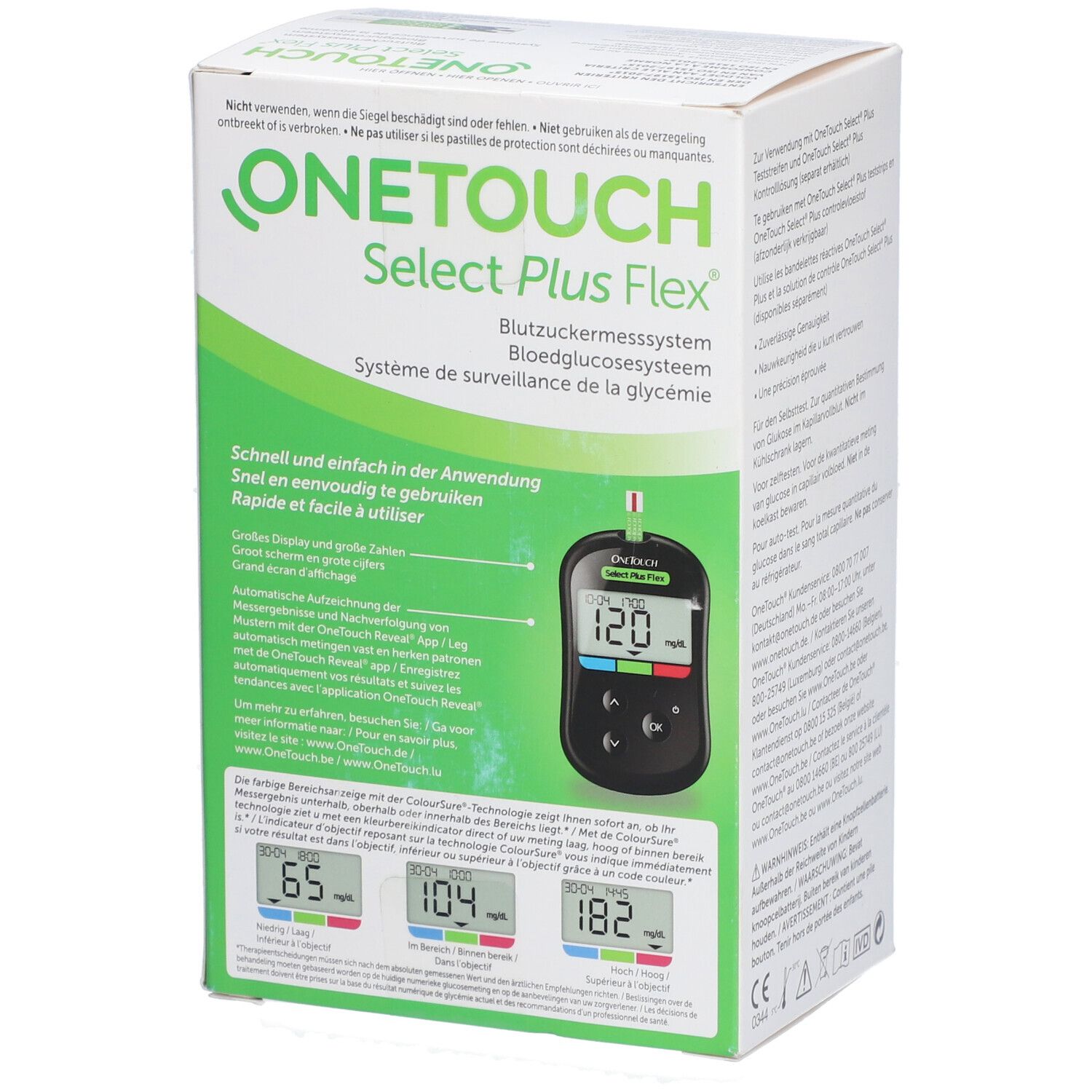 One Touch Select Plus Flex Bloedglucosemeter