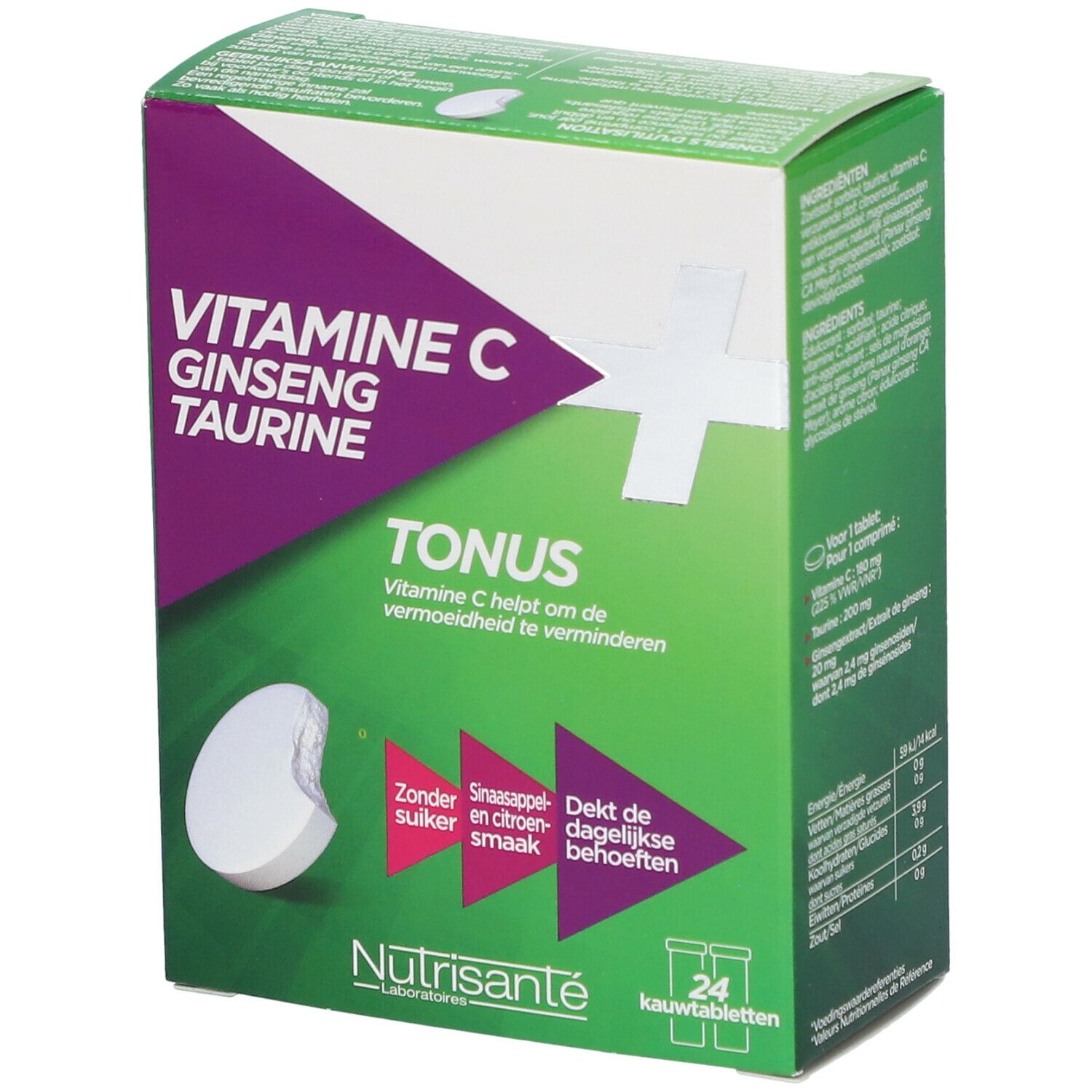 Nutrisanté Vitamine C+ Ginseng Taurine